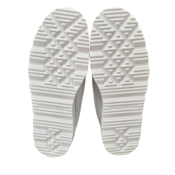 Converse Chuck Taylor Crafted Boot Hi Egret Ivory Leather NEW - Picture 4 of 6